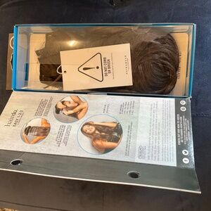 18 Inch Wavy Clip In Extensions Chocolate Cooper